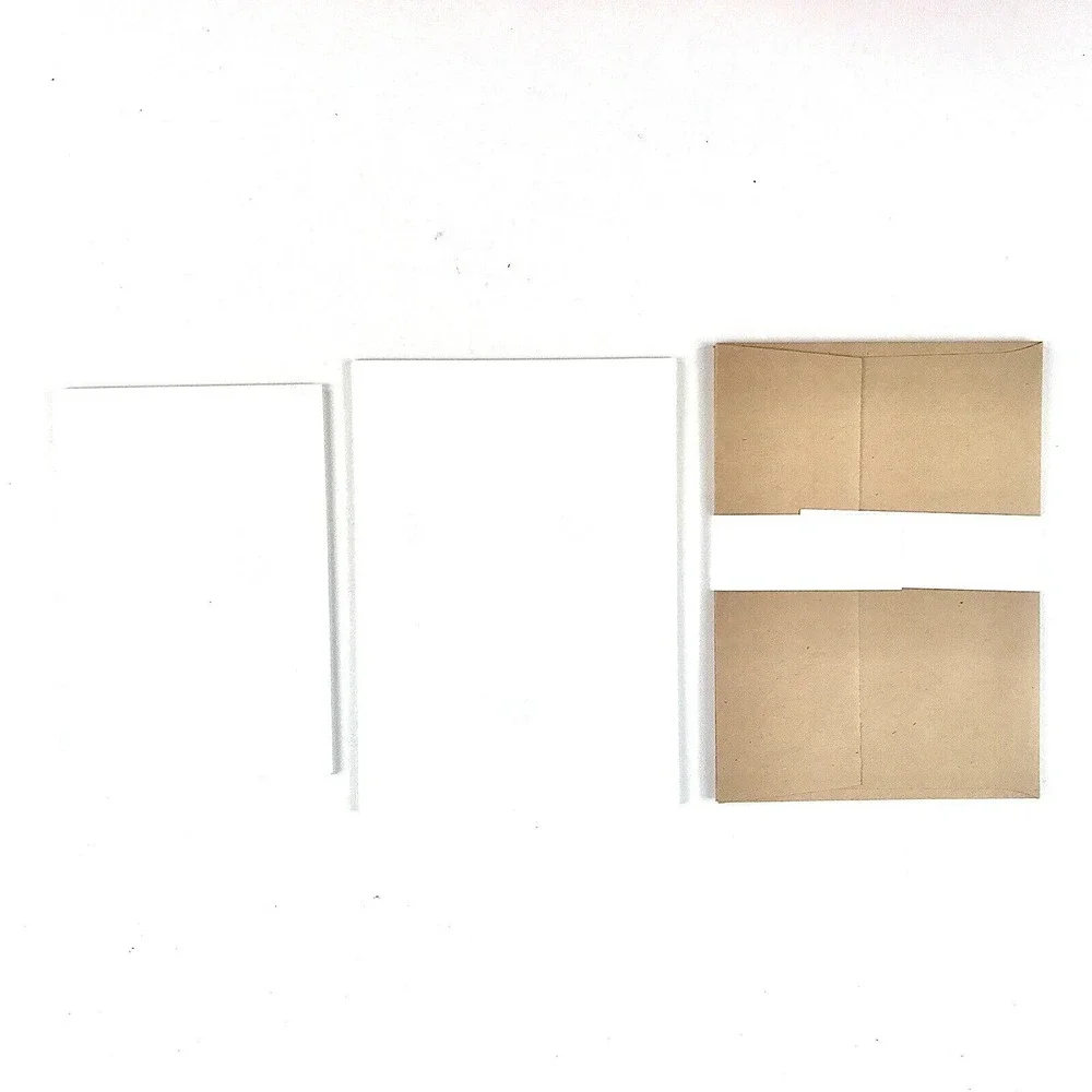 Genuine Photo Paper Bundles 25 - 5x7 and 20 - 4x6  Plus 10 Colored Envelopes